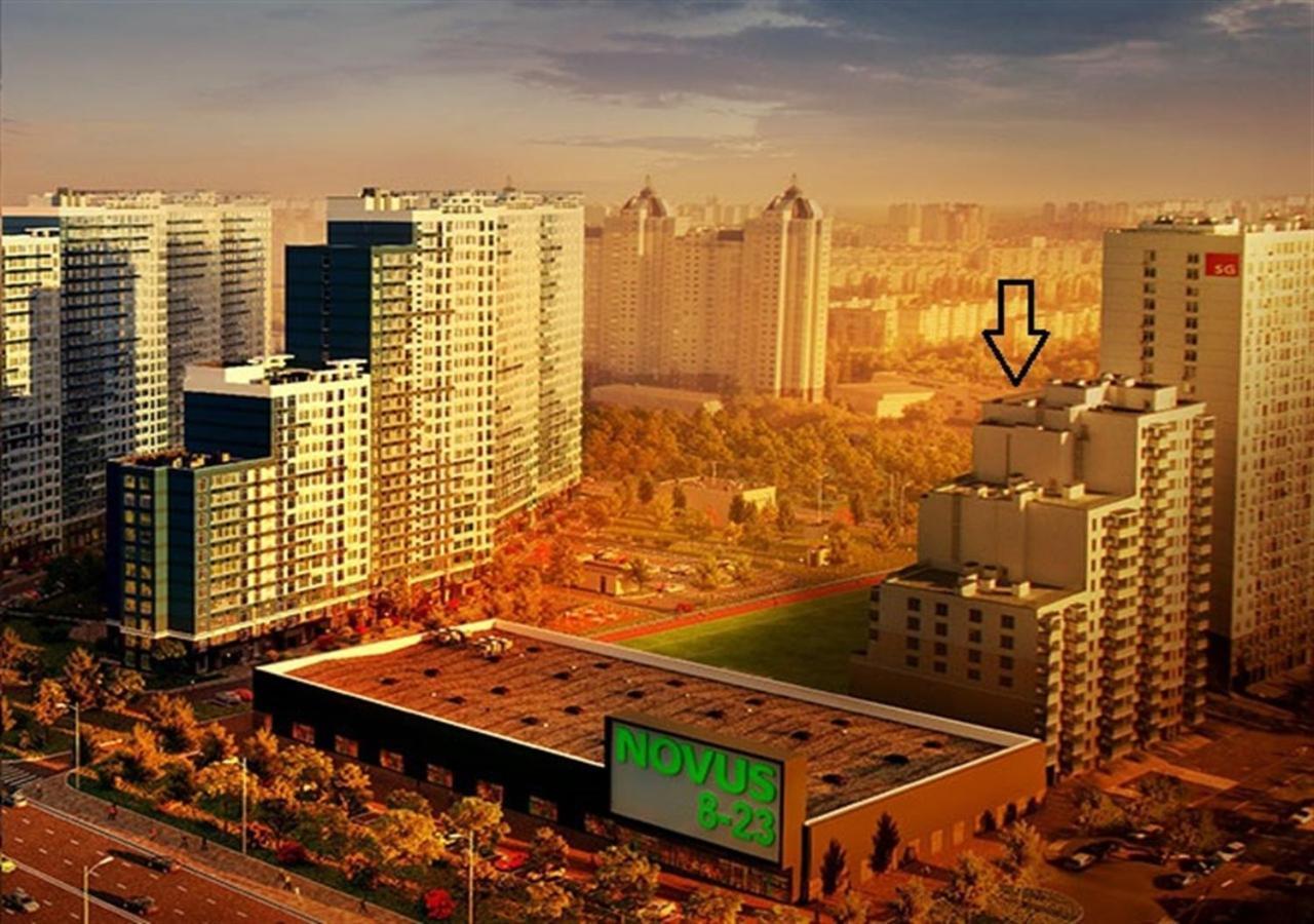 Посуточная Аренда Квартиры М. Левобережная Kyiv Eksteriør billede